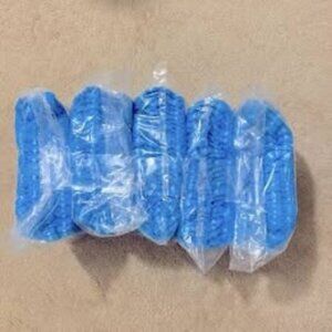 500 Pcs (5 pk x 100 Pcs/pk)--19" Non-Woven Disposable Hair Nets for Food Service